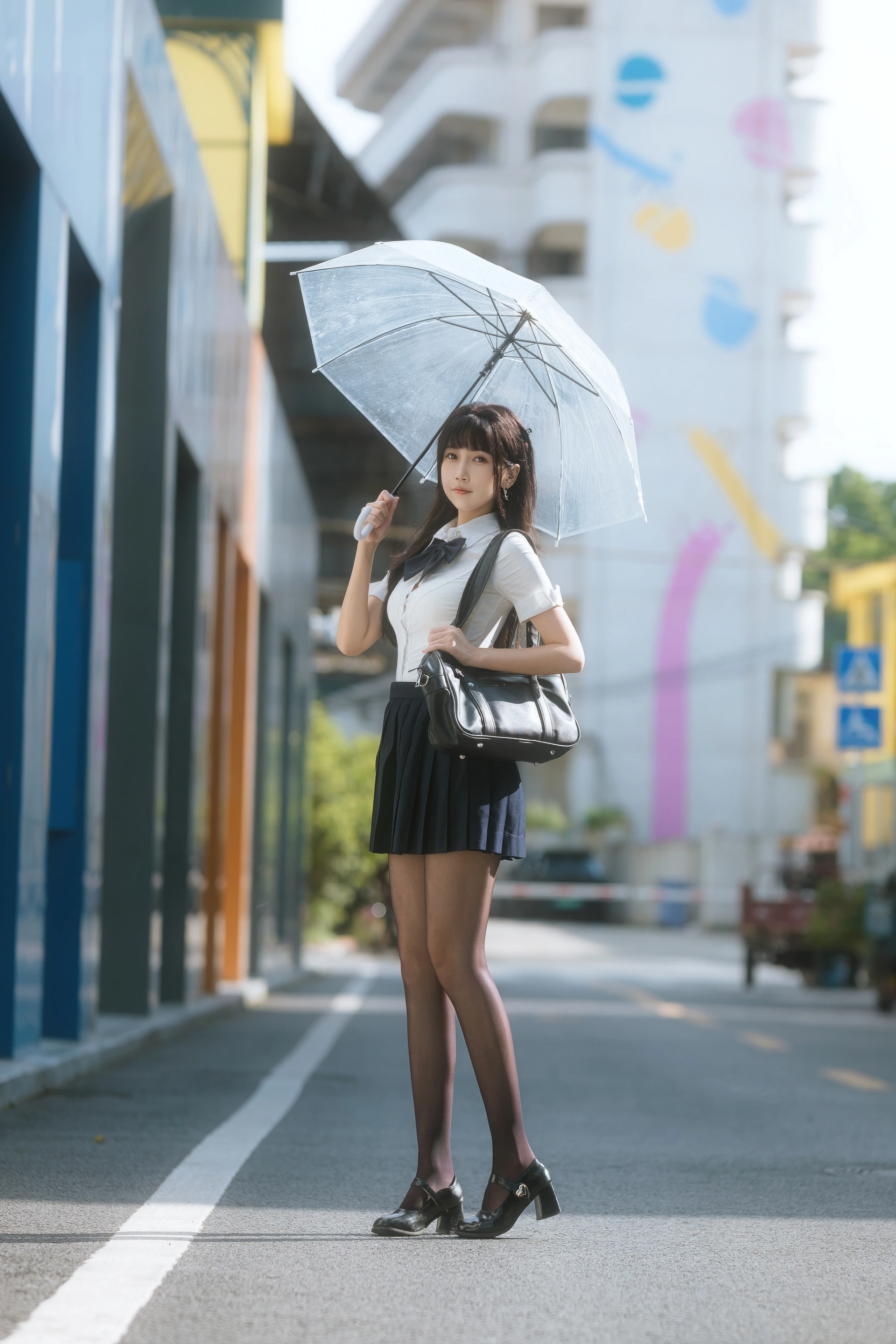 不呆猫 – NO.068 JK学妹户外 1